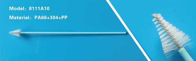 Disposable sterile sampling brush