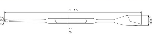 Disposable sterile scraper