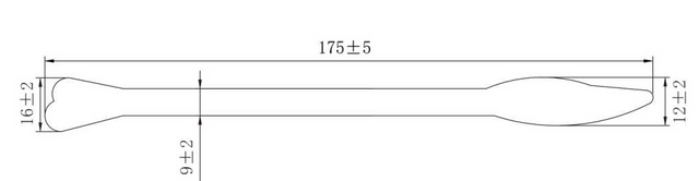Disposable sterile scraper