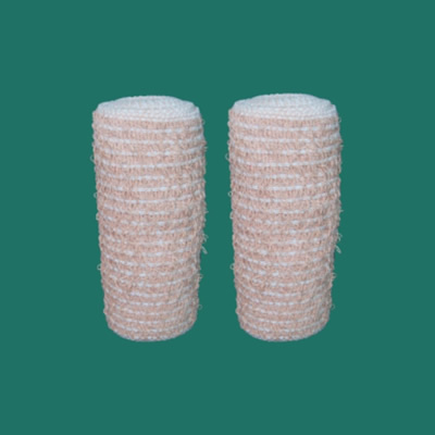 White wrinkles cloth, elastic bandage