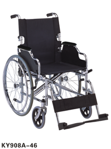 KY908A-46 Steel Wheelchair 
