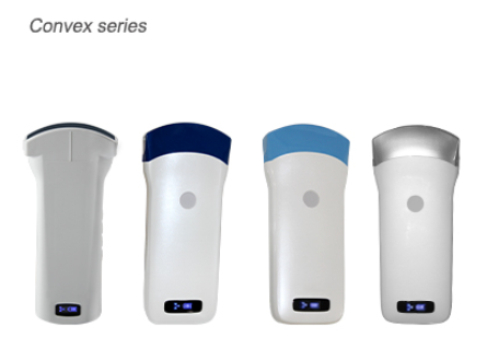 Convex Series Probe Type Wireless Mini Ultrasound Scanner