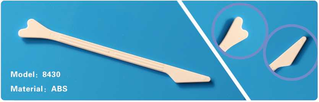 Disposable sterile scraper 