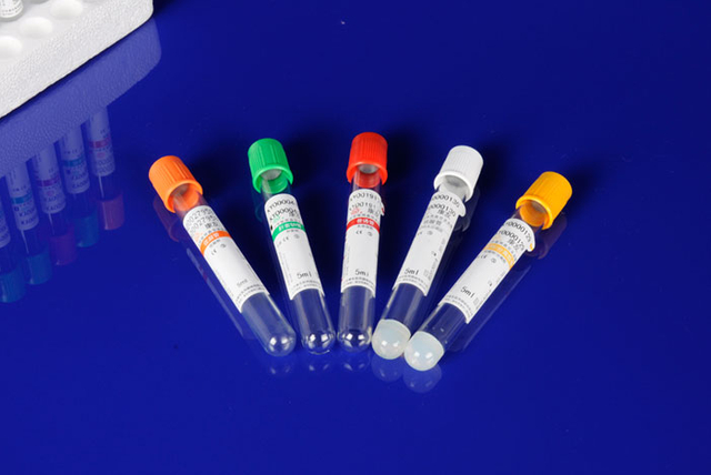 Disposable vacuum blood collection tube