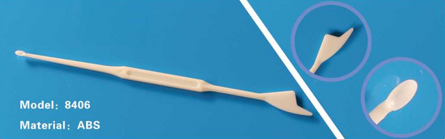 Disposable sterile scraper