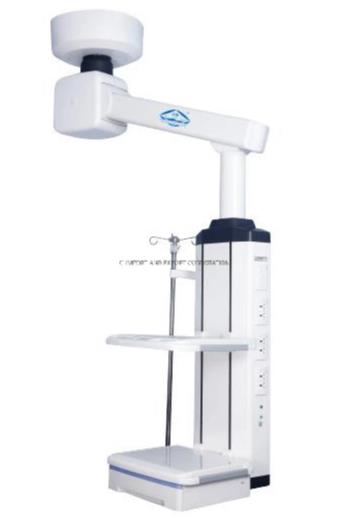 Electric single arm crane tower