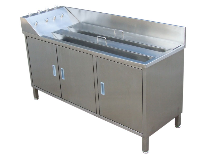 ZY75-D Stainless Steel Soaking and Washing Sink for Castroscope
